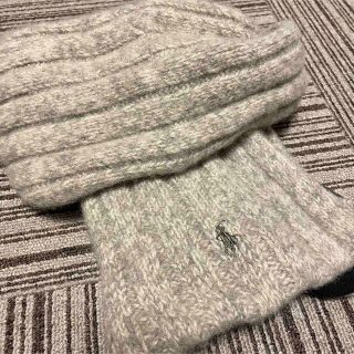 ポロラルフローレン(POLO RALPH LAUREN)の送料無料！【ヴィンテージ♪】RALPH 表地wool100% 裏地フリース(マフラー)