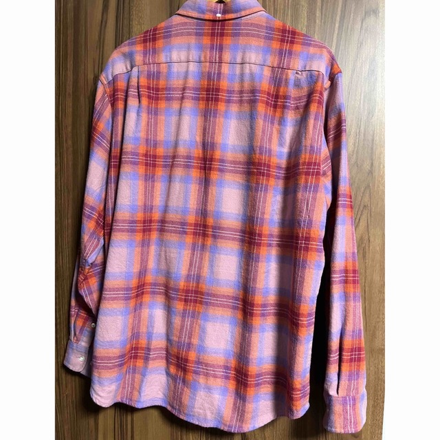 Supreme Brushed Plaid Flannel Shirt Pink 【お買得】 9000円 www