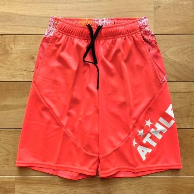 ATHLETA(アスレタ)のATHLETA アスレタジュニア半袖プラクティス上下セット130サイズFレッド スポーツ/アウトドアのサッカー/フットサル(ウェア)の商品写真