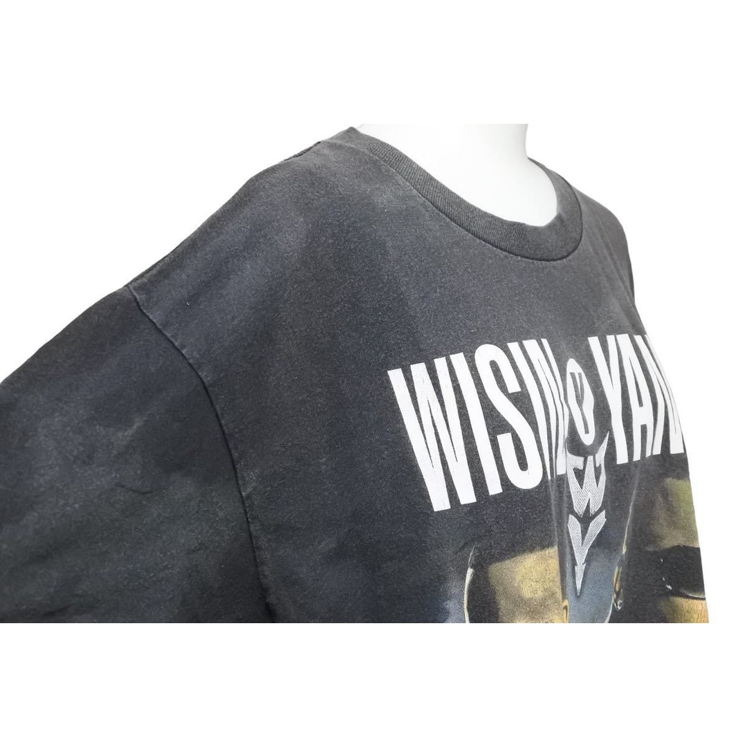 WISIN & YANDEL 2010 TOUR VINTAGE RAP TEE ヴィンテージ ビンテージ Tシャツ ASAP ROCKY着用 ブラック 美品  45734