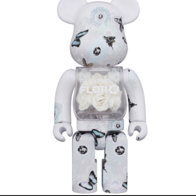 BE@RBRICK FLOR@ #2 White 400％BERBRICKFLOR