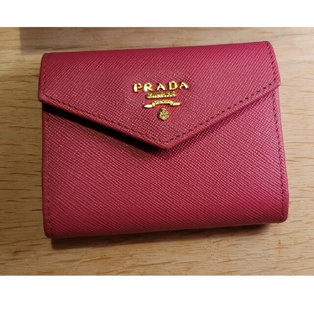 【PRADA】サフィアーノメタル　コイン カードホルダー　ミニウォレット