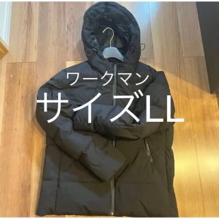 ワークマン(WORKMAN)のワークマン リペアテック 洗えるフュージョンダウン フーディー 黒 LLサイズ(ダウンジャケット)