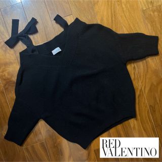 レッドヴァレンティノ(RED VALENTINO)のRED VALENTINO★オフショルダー♡ニットトップス (ニット/セーター)