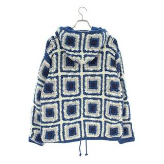 シュプリーム 20AW Crochet Hooded Zip Up Sweater ジップアップフーデッドニット メンズ M