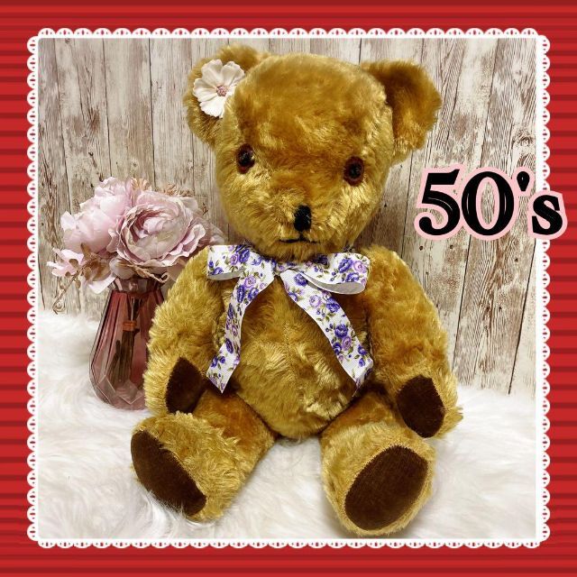 ☆ペディグリー アンティークベア 45cm 1950年代☆-eastgate.mk