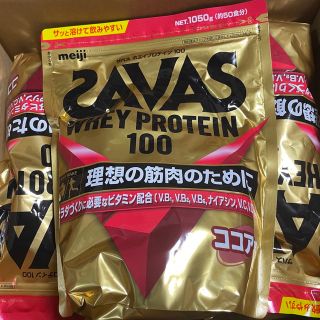 ザバス(SAVAS)のSAVAS ホエイプロテイン ココア味 6個セット(プロテイン)