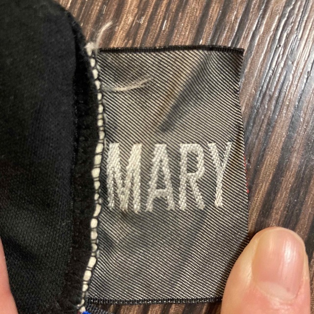 MARY QUANT(マリークワント)のMARY QUANT マリークワント　キャミソール黒赤　美品 レディースのトップス(キャミソール)の商品写真