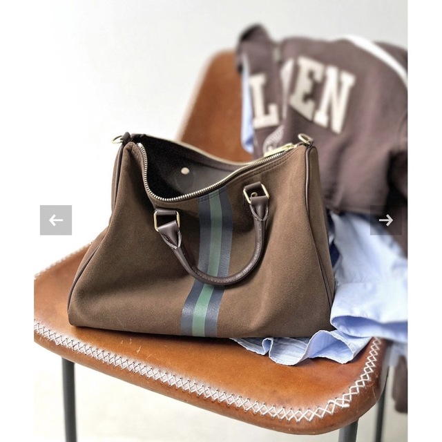 L'Appartement DEUXIEME CLASSE(アパルトモンドゥーズィエムクラス)の寿様専用　Border Boston Bag&ベルト レディースのバッグ(ボストンバッグ)の商品写真