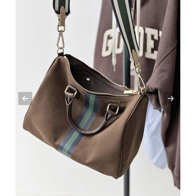 寿様専用 Border Boston Bagベルト 海外最新 48.0%OFF タグあり アパルトモン シータパランティカ Border Boston Bag