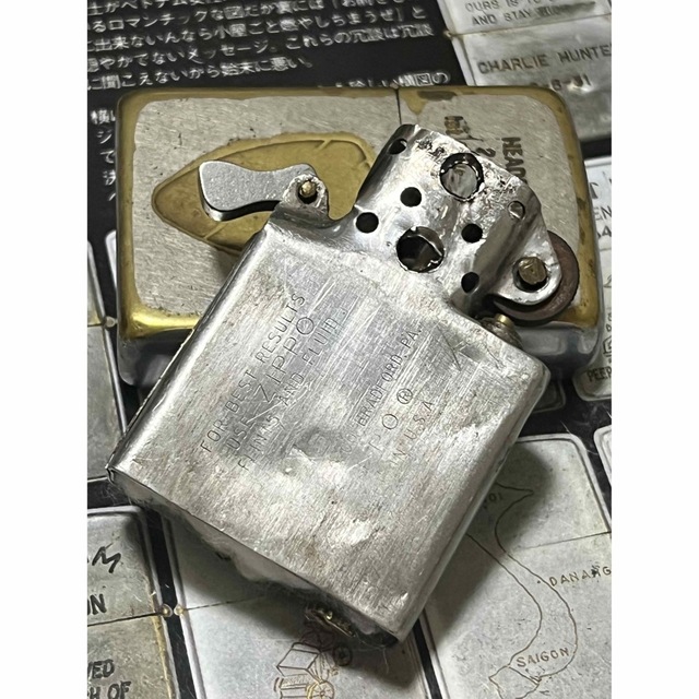 ベトナムZIPPO】本物 1969年製ベトナムジッポー「第一騎兵師団」徽章