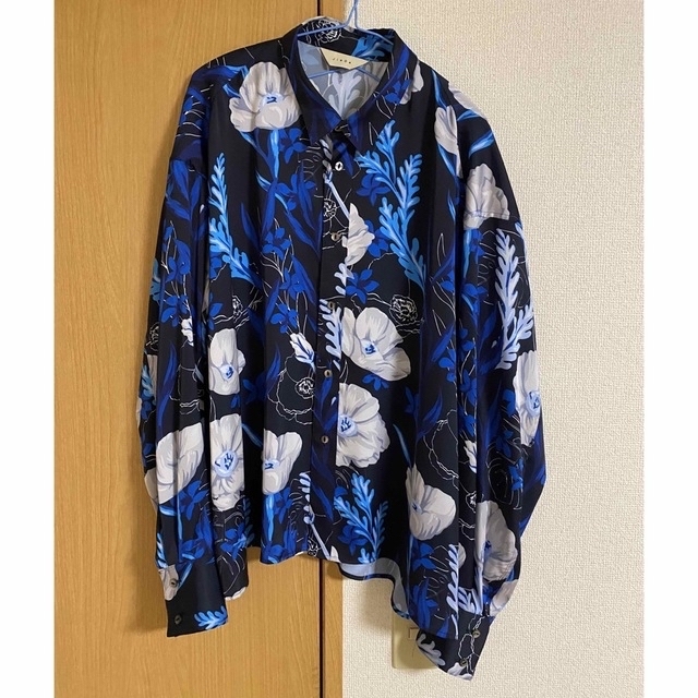 店内全品対象 Jieda ジエダ 21ss Flower shirt フラワーシャツ サイズ2