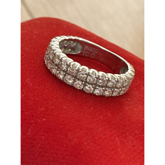 【パールさん専用】ダイヤモンド、ルビー2点 レディースのアクセサリー(リング(指輪))の商品写真
