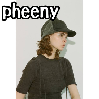 PHEENY pheeny wool cap ウール キャップ AW 帽子