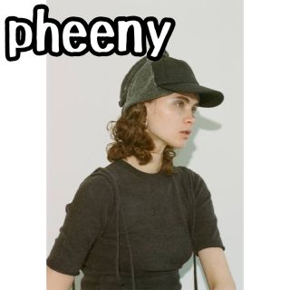 PHEENY pheeny wool cap ウール キャップ AW 帽子