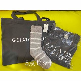 ジェラートピケ(gelato pique)のジェラートピケ 福袋　2023 B 5点セット(ルームウェア)
