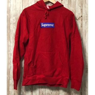 シュプリーム(Supreme)のSupreme 17AW ボックスロゴ　パーカー シュプリーム(パーカー)