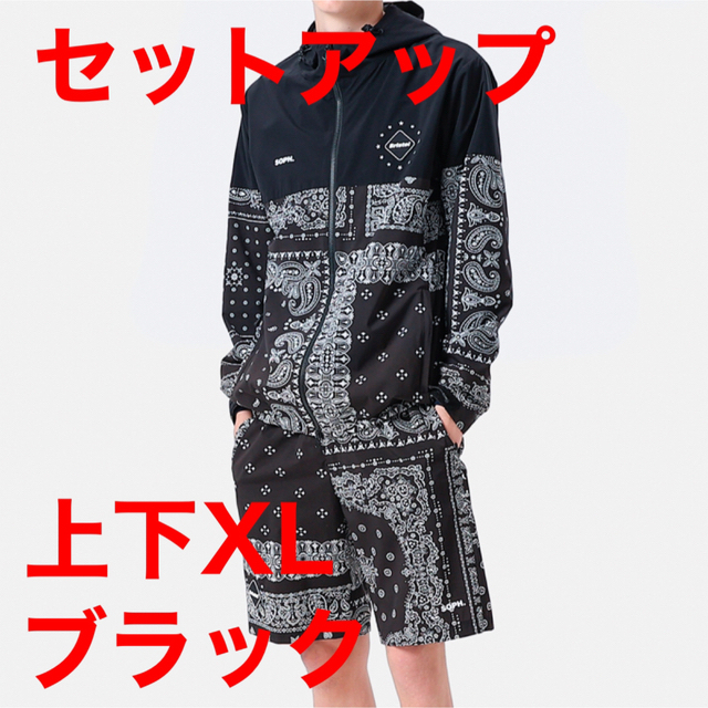 FCRB BANDANA TRAINING JACKET SHORTS 上下 | angeloawards.com