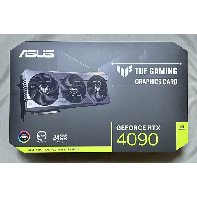 良好品】 【美品】ASUS 4090 RTX TUF-RTX4090-24G-GAMING PCパーツ