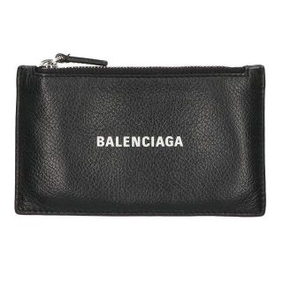 バレンシアガ(Balenciaga)のバレンシアガ 594311 ロゴレザージップカードケース メンズ(名刺入れ/定期入れ)