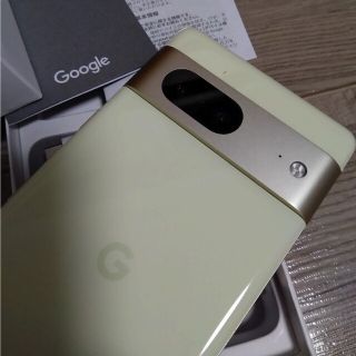 グーグルピクセル(Google Pixel)のGoogle Pixel 7 レモングラス Simフリー(スマートフォン本体)