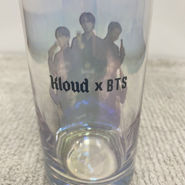 BTS×KLOUD クラウドビール ホログラムグラス【新品未使用】外箱無し