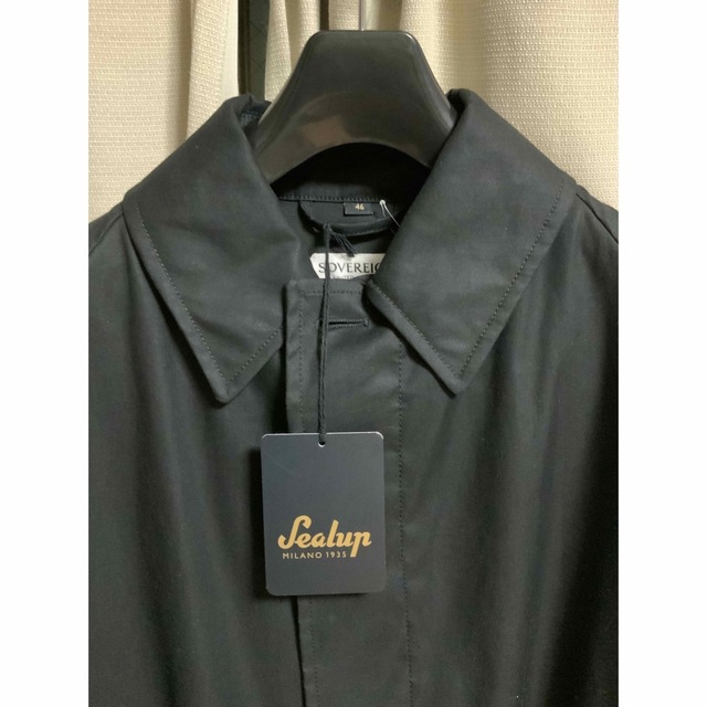 UNITED ARROWS(ユナイテッドアローズ)のユナイテッドアローズ別注　SEALUP ロング ボンディング コート　46 メンズのジャケット/アウター(ステンカラーコート)の商品写真