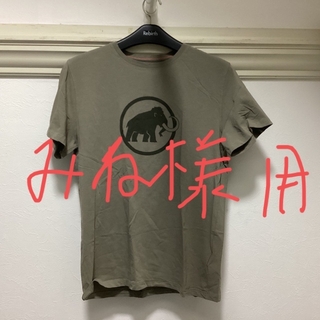 マムート(Mammut)の【古着】MAMMUT Tシャツ サイズMLくらい(Tシャツ/カットソー(半袖/袖なし))