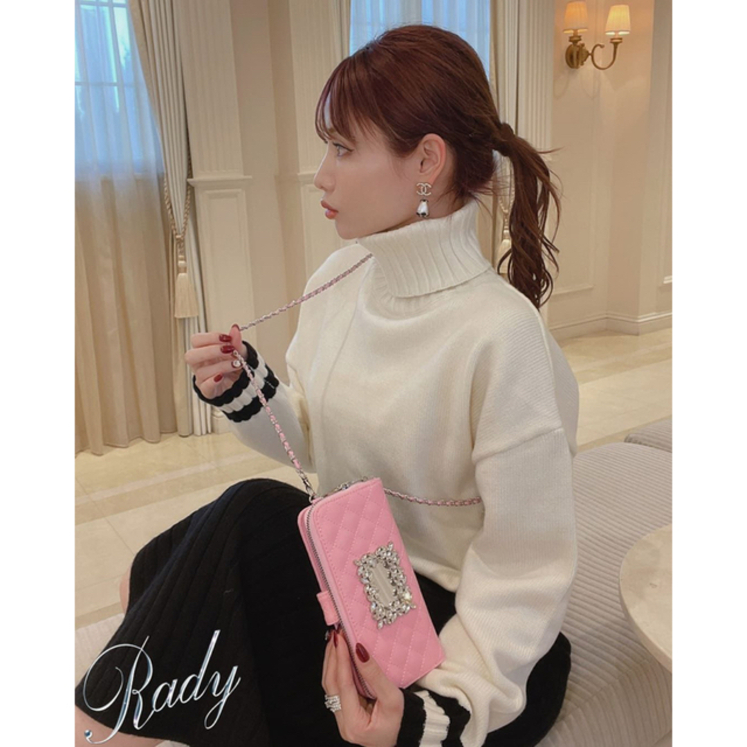 Rady(レディー)の★新品★ Rady ビジュースマートフォンウォレットケース ★ スマホ/家電/カメラのスマホアクセサリー(モバイルケース/カバー)の商品写真