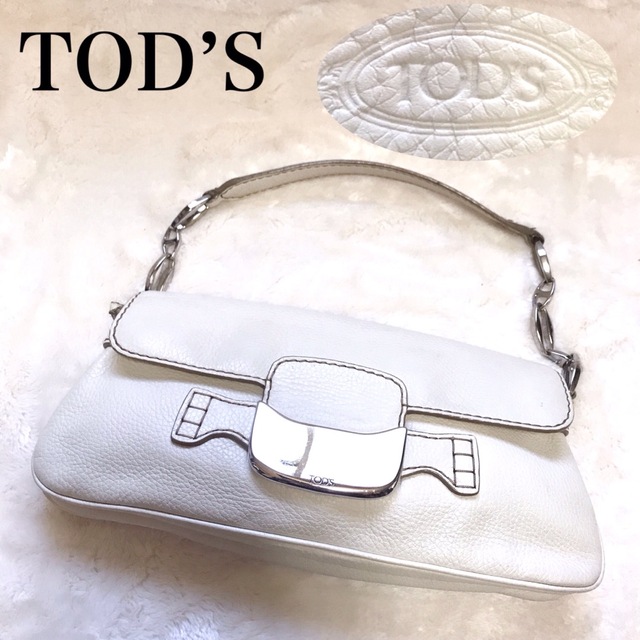 Tod's トッズ ショルダー 激レア クラッチ パーティー バッグ パイソン