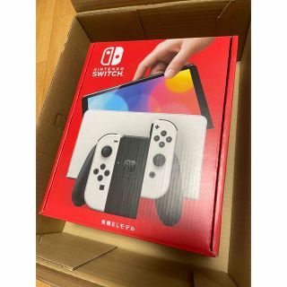 ニンテンドースイッチ(Nintendo Switch)の新品未開封 Nintendo Switch 有機ELモデル ホワイト(家庭用ゲーム機本体)