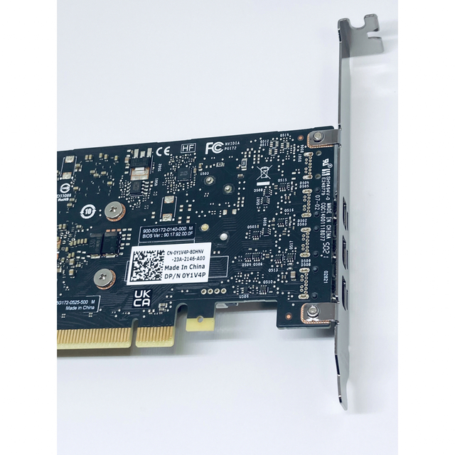 DELL(デル)のDell純正品 NVIDIA T400 4GB スマホ/家電/カメラのPC/タブレット(PCパーツ)の商品写真