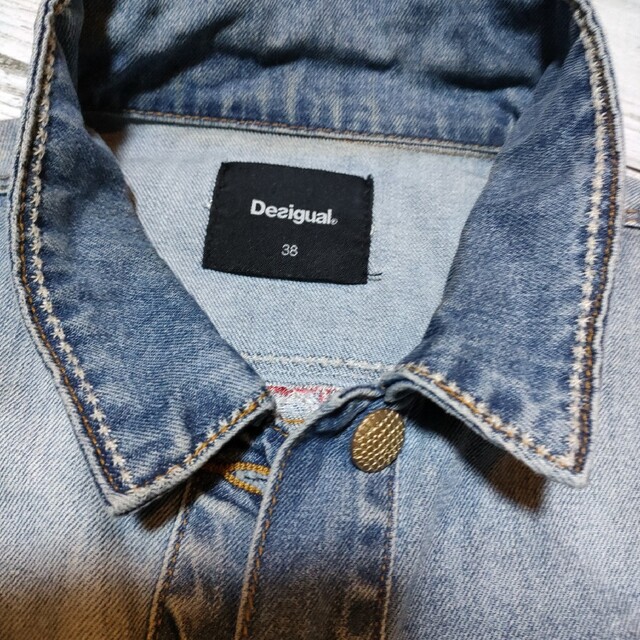 DESIGUAL(デシグアル)のデジグアルGジャケット38 レディースのジャケット/アウター(Gジャン/デニムジャケット)の商品写真