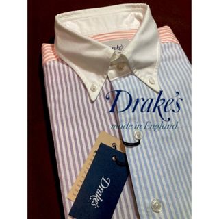 ドレイクス(DRAKES)の【新品】Drake's／ドレイクス／クレイジーストライプ／BEAMS別注／OX(シャツ)