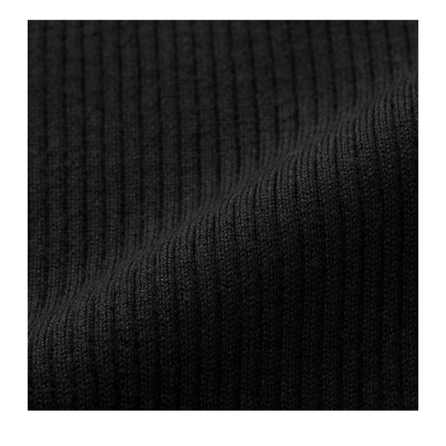 GU(ジーユー)のgu リブニットスカート　BLACK レディースのスカート(ロングスカート)の商品写真
