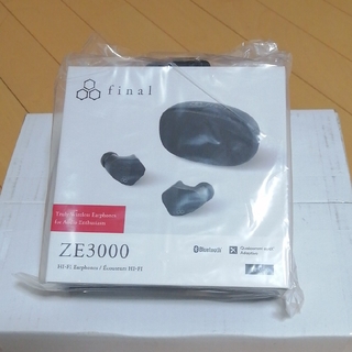 final ze3000 black(ヘッドフォン/イヤフォン)