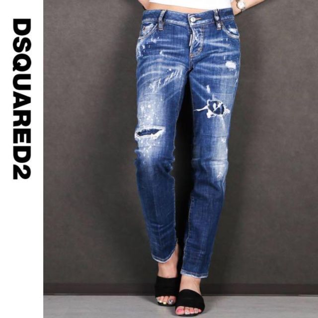 DSQUARED2 Jennifer Cropped Jean デニム 36 【人気商品