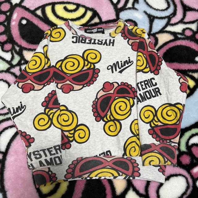 HYSTERIC MINI(ヒステリックミニ)のフェイス🤍 キッズ/ベビー/マタニティのキッズ服女の子用(90cm~)(Tシャツ/カットソー)の商品写真