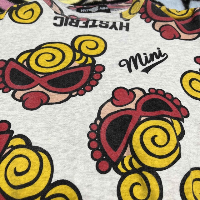 HYSTERIC MINI(ヒステリックミニ)のフェイス🤍 キッズ/ベビー/マタニティのキッズ服女の子用(90cm~)(Tシャツ/カットソー)の商品写真