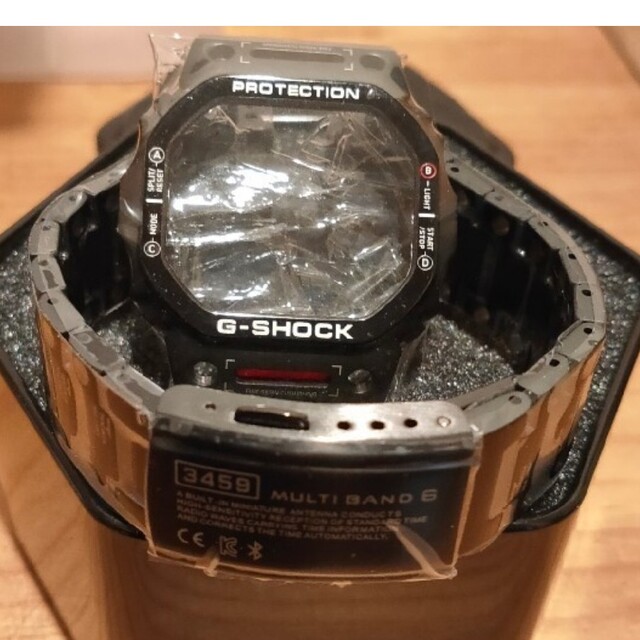 G-SHOCK(ジーショック)のG-SHOCK ジーショック 5600系 カスタム用パーツ フルメタルセット メンズの時計(金属ベルト)の商品写真