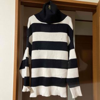 ザラ(ZARA)のZARA。ダメージ！ボーダーニット！(ニット/セーター)