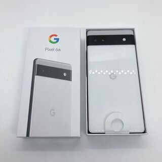 グーグルピクセル(Google Pixel)の【新品未使用】 Google Pixel 6a 128gb ホワイト Chalk(スマートフォン本体)