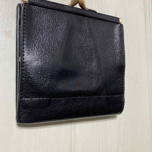 IL BISONTE(イルビゾンテ)のイルビゾンテ　財布　がま口　黒 レディースのファッション小物(財布)の商品写真