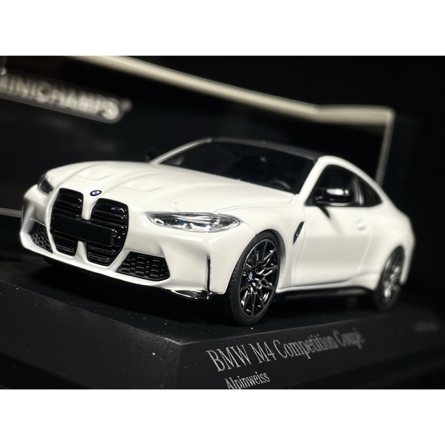 ミニチャンプス 1/43 BMW M4 コンペティション 2020 限定624 ミニカー