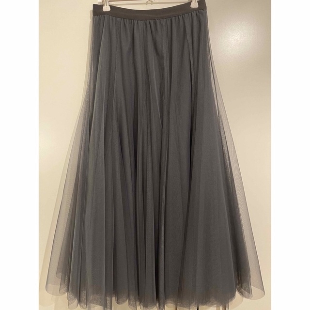 STYLE DELI(スタイルデリ)のチュールフレアスカート レディースのスカート(ロングスカート)の商品写真