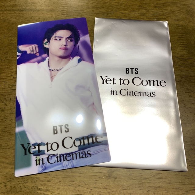 bts 映画 チケットホルダー 特典 V テテ キムテヒョン キム テヒョン エンタメ/ホビーのCD(K-POP/アジア)の商品写真