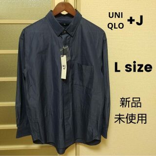 ユニクロ(UNIQLO)の新品未使用 UNIQLO +J スーピマコットンオーバーサイズシャツ(長袖)(シャツ)