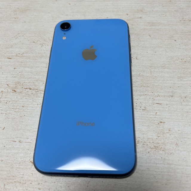 iPhone - iPhoneXR 64G ブルー本体の通販 by みき's shop｜アイ