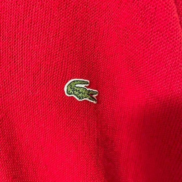 izod LACOSTE ラコステ　USA製アクリルVネックセーター　ニット