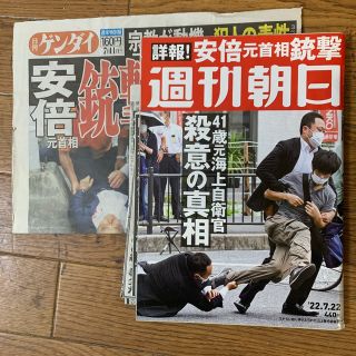 週刊朝日 2022年 7/22号 雑誌(ニュース/総合)